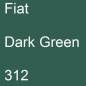 Preview: Fiat, Dark Green, 312.